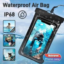 Wasserdichte Airbag-Schwimmtasche für den Außenbereich, Handyhülle für iPhone, Xiaomi, Huawei, Realme, universelle Handyschutzhülle