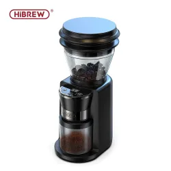 HiBREW Automatische Gratmühle, elektrische Kaffeemühle mit 34 Gängen für Espresso, amerikanischer Kaffee, zum Übergießen von visuellen Bohnen, Aufbewahrung G3