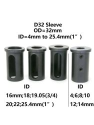 Drehwerkzeuge Buchse Außendurchmesser 32 mm Innendurchmesser 25,4 mm 1? 3/4? Zoll Hochpräzise CNC-gefräst |   Korrosionsbeständig |   Einfache Installation |   Maschinen
