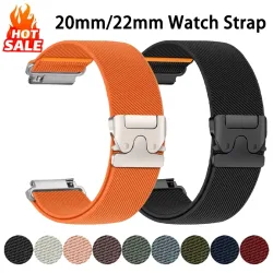 20 mm 22 mm Band für Amazfit Bip 6 5/GTS 3/2/2e/GTS2 Mini/GTR 3 Pro/42 mm/47 mm/2/2e/Stratos 2/3pro Fallschirmschnalle Correa Armband