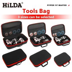 HILDA Werkzeugtasche mit großem Fassungsvermögen, 3 Größen, erhältlich mit roten Kanten, wasserdichte Werkzeugtaschen, Elektriker-Hardware-Werkzeugtasche