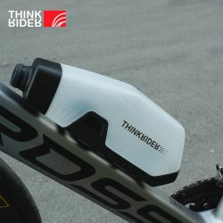 ThinkRider Aerodynamischer Fahrrad-Flaschenhalter, 650ml Fahrrad-Trinkflasche, Passend für MTB & Rennrad-Rahmen