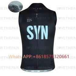 cycle New SYN Fahrradweste, winddichte Sport-Laufweste, Rennrad, ärmelloses Radtrikot, Sommer, ärmellose, winddichte Westen