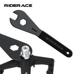 RIDERACE Fahrrad Pedal Schlüssel 15mm Langlebig Für MTB Mountainbike Naben Installieren Entferner Entfernung Spanner Rennrad Reparatur Werkzeuge