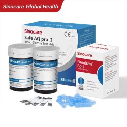 Sannuo Sinocare Safe AQ pro ? Teststreifen und Lanzetten 50/100/200 (nur Streifen für Safe AQ Pro I)