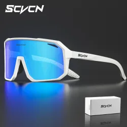 SCVCN Neue Radfahren Gläser Fahrrad Sonnenbrille UV400 Sport Brillen Outdoor MTB Brille Fahrrad Frauen Männer Reiten Wandern Sonnenbrille