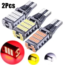 2 Stück LED Auto T15 W16W 921 912 Glühbirnen Signalleuchte Superhell 4014 45SMD Rückfahrlicht Canbus Highlight Rückfahr- und Rücklicht