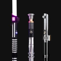 Luke RGB Metall-Lichtschwert, Kpop Leuchtstab, Blinkende Rave-Spielzeuge, Espada Brinquedos Juguetes Zabawki