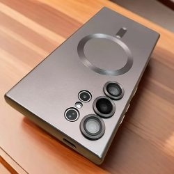 Luxuriöse Magnetische Kabellose Ladehülle für Samsung Galaxy S26 S25 S24 S23 S 26 25 Ultra Plus Hüllen Stoßfeste Weiche Handyhülle