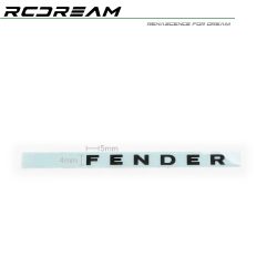 RCDream 1/10 Metall Emblem Abzeichen Alphabet Logo Kristall Grün Abzeichen für Land Rover Defender TRX4 RD110 Körper Dekoration Teile