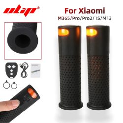 USB-Aufladbare Fernbedienungs-Griffabdeckung mit Warnlicht für Xiaomi Ninebot Scooter Wasserdichter Ersatz-Griff