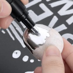 1/2/3 stücke Spiegel Marker Stift DIY Reflektierende Farbe Stifte Spiegel Marker Chrom Gold SILBER Kupfer Farbe Unterschrift Auto kunst Handwerk