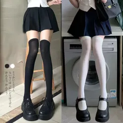 1/2pairs Süße Über Knie Lange Socken Frauen Girs Sexy Nylon Waden Socken Oberschenkel Hohe Strümpfe Legging JK Lolita Cosplay Strumpfhosen