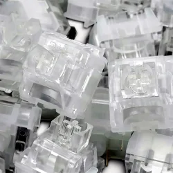 TTC Frozen V2 Silent Switch 39gf Linear Creamy Switches 3 Pins RGB Transparent Custom DIY für Gaming Mechanische Tastatur Gamer