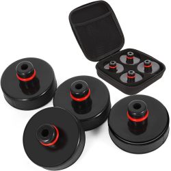 Hebe-Wagenheber-Pads für Tesla Model 3/S/X/Y, Upgrade, robuste Gummi-Lift-Pucks, Bodenadapter, schützt Batterie und Chassis-Zubehör