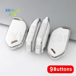 4/5/6/7/8/9 Tasten Smart Remote Auto Shell Für Kia Karneval EV9 Picanto GT Linie 2024 Für Hyundai Auto Schlüssel Fall Abdeckung Zubehör