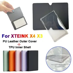 Schutzhülle aus PU-Leder, abnehmbare, magnetische, kratzfeste und wasserdichte Schutzhülle für XTEINK X4 X3