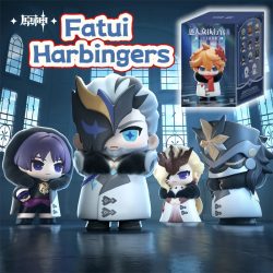 Neue Suplay Genshin Fatui Harbinger Blind Box MiHoYo Spielfigur Desktop-Dekoration Modell Überraschungsbox Geburtstagsgeschenk Weihnachtsgeschenk