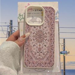 Vintage Perserteppich-Druck Kunstleder Handyhülle für iPhone 17 Air 16 E 15 14 Plus 13 12 11 Pro Max XS Max Silikonhülle