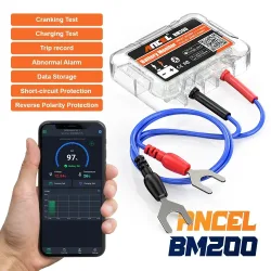 ANCEL BM200 12V Batterie Monitor Drahtlose Bluetooth Auto Batterie Gesundheit APP Überwachung Batterie Tester Werkzeuge Für Android IOS