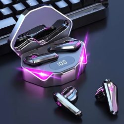 X15 TWS Kabelloses Bluetooth-Headset, LED-Display, Gamer-Ohrhörer mit Mikrofon, kabellose Kopfhörer, Bluetooth-Kopfhörer mit Geräuschunterdrückung