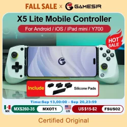 GameSir X5 Lite Mobiler Gaming-Controller Telefon-Gamepads für iPhone 16 15 Serie IOS iPad Mini Y700 Android Tablet Steuerung