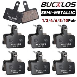 Bucklos Semi-Metal Mountainbike Scheiben bremsbeläge Halb metall hydraulische Scheiben bremsbeläge Fahrrad bremsbeläge für Shimano B01s B05s