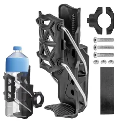 Verstellbarer Motorrad-Fahrrad-Getränkehalter, Lenker-Wasserflaschenhalterung für 32?77 mm, für Harley, Honda, Suzuki, Yamaha, Kawasaki, KTM