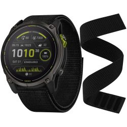 Hakenschlaufe 22 mm 26 mm Nylonarmband für Garmin Fenix 8 E 7 7X 6X Pro/Epix Pro Gen 2 47 mm 51 mm/Enduro 2 3/Forerunner 965 Armband
