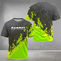 Herren Outdoor-Wander-T-Shirt, 3D-gedrucktes Design, Klettern, Langlauf, Laufen, Drifit, Camping-Kleidung, modisch