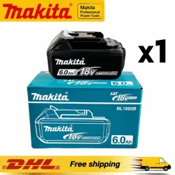 100% Original Ersatz 6,0Ah Li-Ionen-Akku für Makita 18V BL1860B BL1850 BL1840 BL1830 BL1815 Elektrowerkzeug-Akku