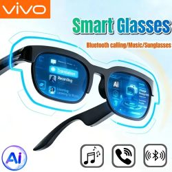VIVO 2026 Neue Smart-Brille mit KI-Übersetzung, Bluetooth-Konversation, Aufnahme- und Musikwiedergabe ? Smarte Sonnenbrille für Herren und Damen