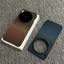 Luxuriöse Handyhülle aus Kohlefaser-Kevlar-Muster für VIVO X300Ultra X300S X200 Pro Mini X200 Ultra, magnetische Anti-Drop-Schutzhülle.