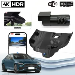 Plug-and-Play-UHD-4K-2160P-Kamera für Mercedes-Benz C-Klasse W206 S206 C200 C300 2022 2023 Dashcam-Videorekorder Auto-DVR