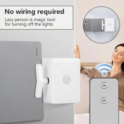 Automatischer Tastendrücker, Kabelloser Heimcontroller, Fernbedienungswerkzeug, Intelligente USB-Aufladbare Bequeme Fernbedienung zum Schalten von Lichtern