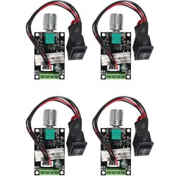 2/4er-Pack 6V 12V 24V 28V 3A 80W 1203BB DC-Motordrehzahlregler PWM Geschwindigkeit einstellbarer umkehrbarer Motortreiberschalter Umkehr