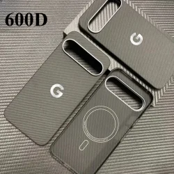 600D Echte Aramid Kevlar Carbon Faser Telefon Fall Für Magsafe Google Pixel 10 9 Pro XL Ultra-dünne Drahtlose Lade schützen Abdeckung
