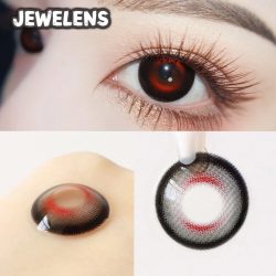 JEWELENS Alien Stage Cosplay Farbkontaktlinsen Anime Ivan Till Pupil 6 Monate 1 Paar Halloween-Objektiv