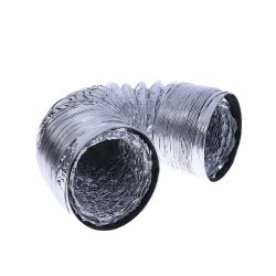 Neues 4 Zoll 100 mm Ventilatorrohr PVC-Aluminiumrohr Luftbelüftungsrohr Schlauch Flexibler Abluftkanal 3/2 m Air System Vent Badezimmer