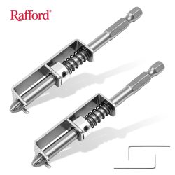 Rafford Schraubenhalter-Bohrer, Kreuzschlitz-Anti-Drop-Schraubendreher-Bit, Befestigungsklemmen-Set, geeignet für elektrische Bohrmaschinen, DIY-Reparatur.