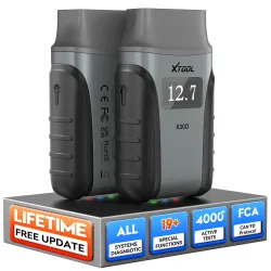 XTOOL A30D Bluetooth-OBD2-Scanner, aktualisiert auf A30, alle Systeme, Autodiagnosetool, ab 19 Dienstleistungen, alle Funktionen, lebenslanges kostenloses Update
