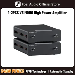 Fosi audio v3 mono stereo leistungs verstärker 2/2/2/3/4/5 kanal tpa3255 mini amp 240w profession eller verstärker