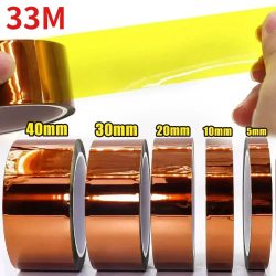 Kapton-Klebeband, Polyimid, 5?40 mm, selbstklebendes, isolierendes Klebeband, Uc?????, ? 6) 4, Wärmeband zum Schutz von Brettern