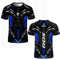 2025, New Jersey Fighting Championship Fans, atmungsaktives T-Shirt für Herren und Damen, lässig, Rundhalsausschnitt, kurze Ärmel, Boxen, großes Oberteil