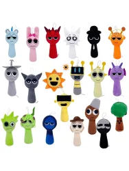 67styles Sprunki Plüschtiere Sprunki Puppen Oren Wenda Sprunki Stoffpuppe Plüsch-Stofftier Kinder Weihnachts-Geburtstagsgeschenk Heimdekoration