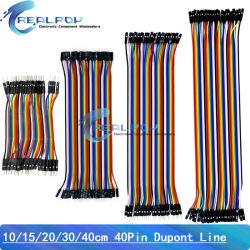 40PIN Dupont Line Stecker auf Stecker Buchse auf Buchse Stecker auf Buchse Überbrückungsdrahtkabel 10 cm 20 cm 30 cm für Arduino DIY KIT