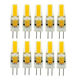 10PCS LED COB Lampe 6W Lampen Dimmbare G4 mini COB AC DC 12V 220V Kerze lichter Ersetzen 30W 40W Halogen für Kronleuchter Scheinwerfer