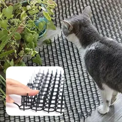 1Pc Anti-Katze Spikes Matte Anti-Klettern Zaun Balkon Isolation Gartenarbeit Anti-Katze Dorn Net Hund eichhörnchen Abweisend Pet Liefert