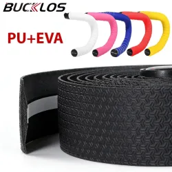 BUCKLOS Ultraleichtes Lenkerband für Rennrad, Kies, Fahrrad, stoßdämpfende Drop-Bike-Lenkerbänder, rutschfestes Klebeband, Fahrradteile