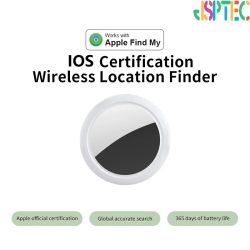 JSPTEC Airtag Bluetooth GPS-Tracker IPX5 Wasserdicht Sport-Tracking Find My für Senioren, Kinder, Haustiere ? Verfügbare Mini-Finder für iOS